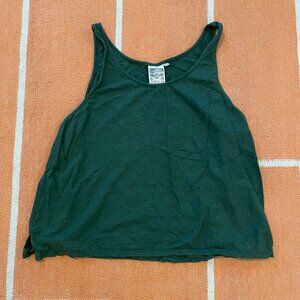 Jungmaven Cropped Tank Hunter Green